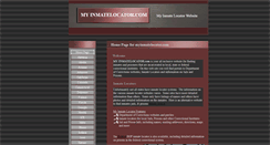 Desktop Screenshot of myinmatelocator.com